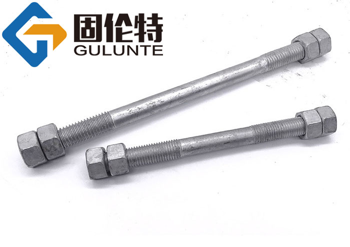 熱鍍鋅雙頭螺紋螺栓廠家批發直銷價格